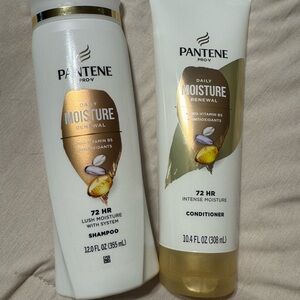 Pantene Daily Moisture Renewal Shampoo - White and Gold